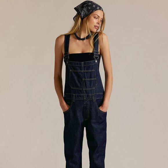 We The Free Ziggy Denim Overalls - Picture 1 of 5